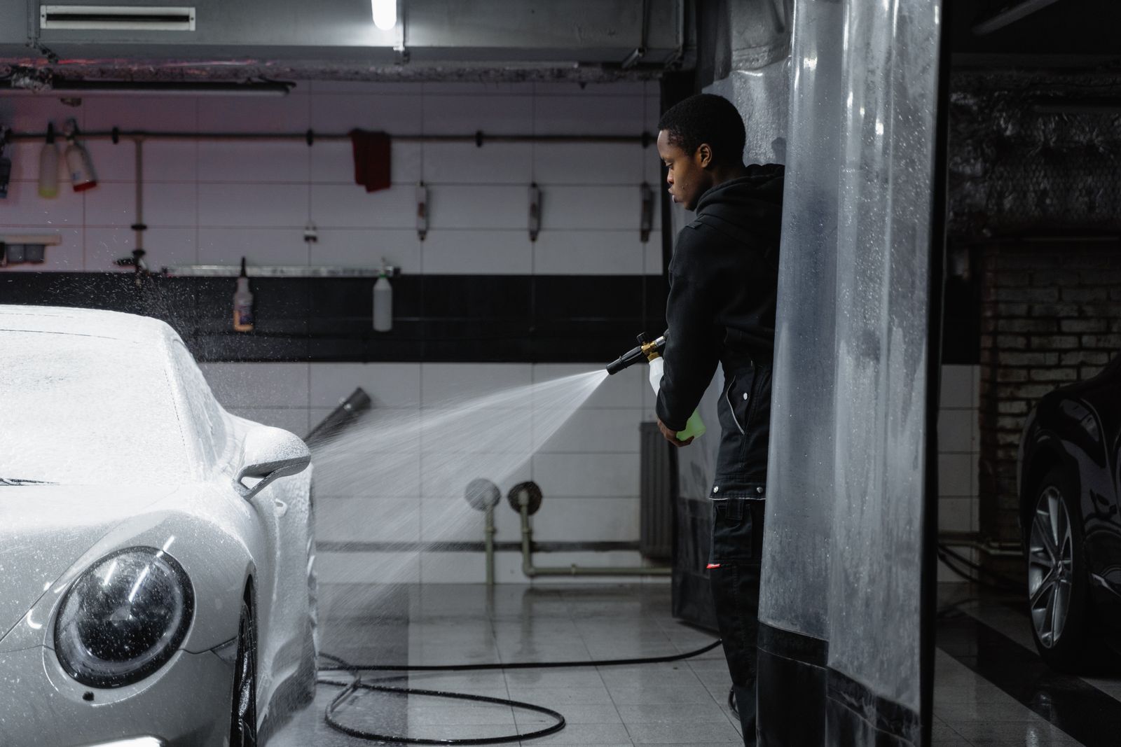 Pressure and soft washing work in progress